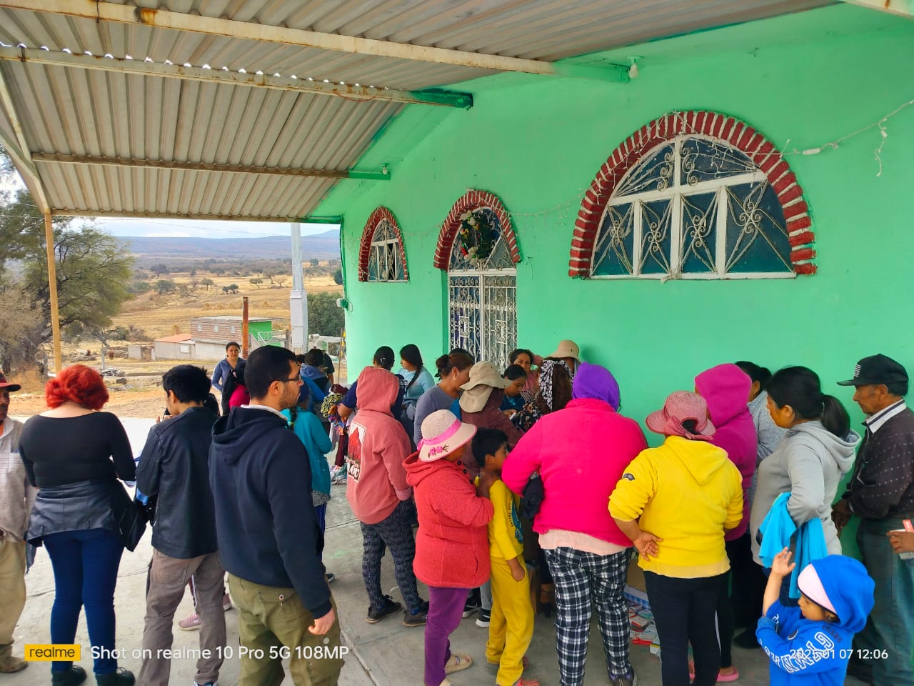Comunidad Buenavista de Parangueo.