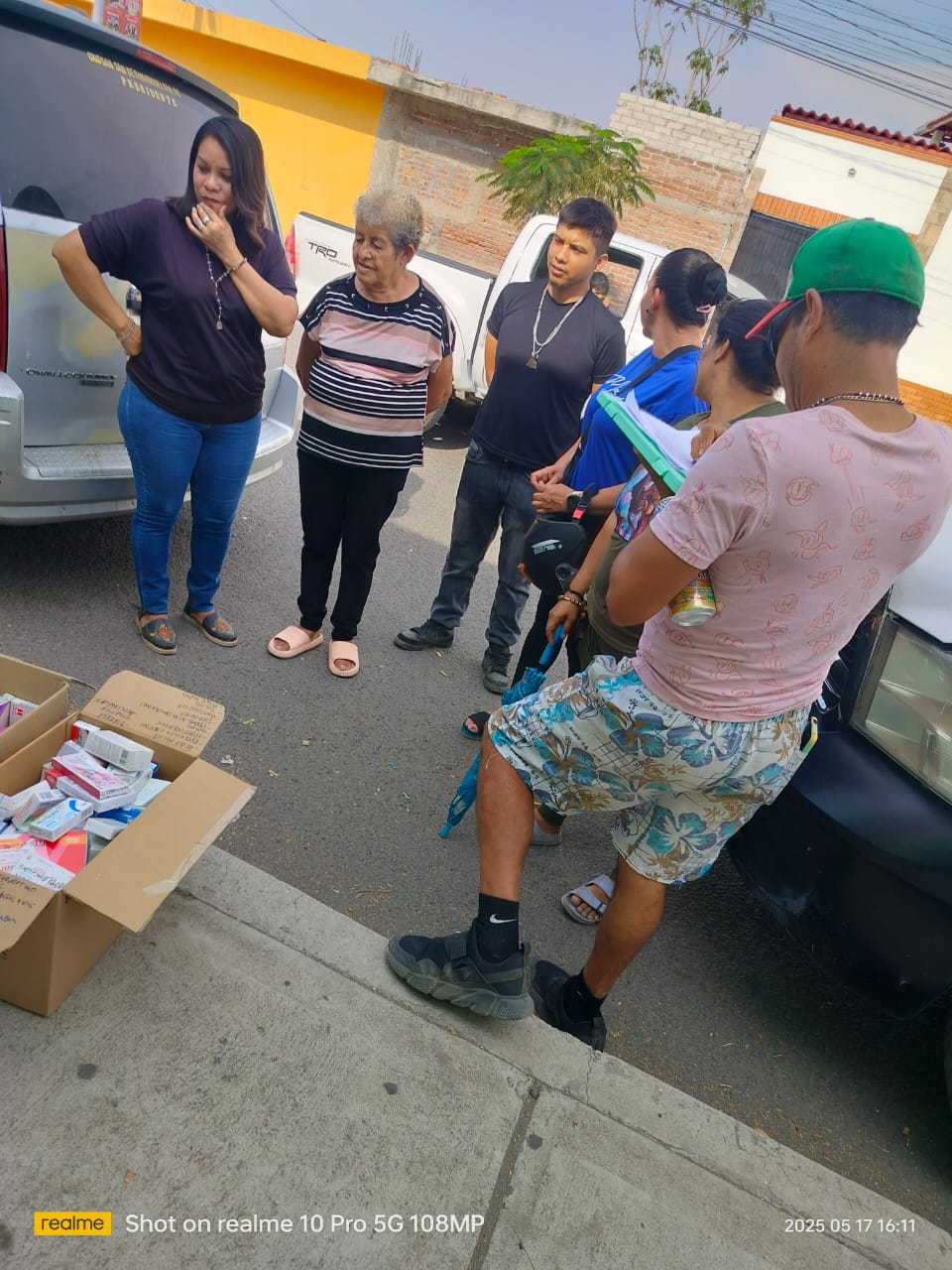 BRIGADA CRISSAN EN COLONIA FRANCISCO VILLA, VALLE DE SANTIAGO.