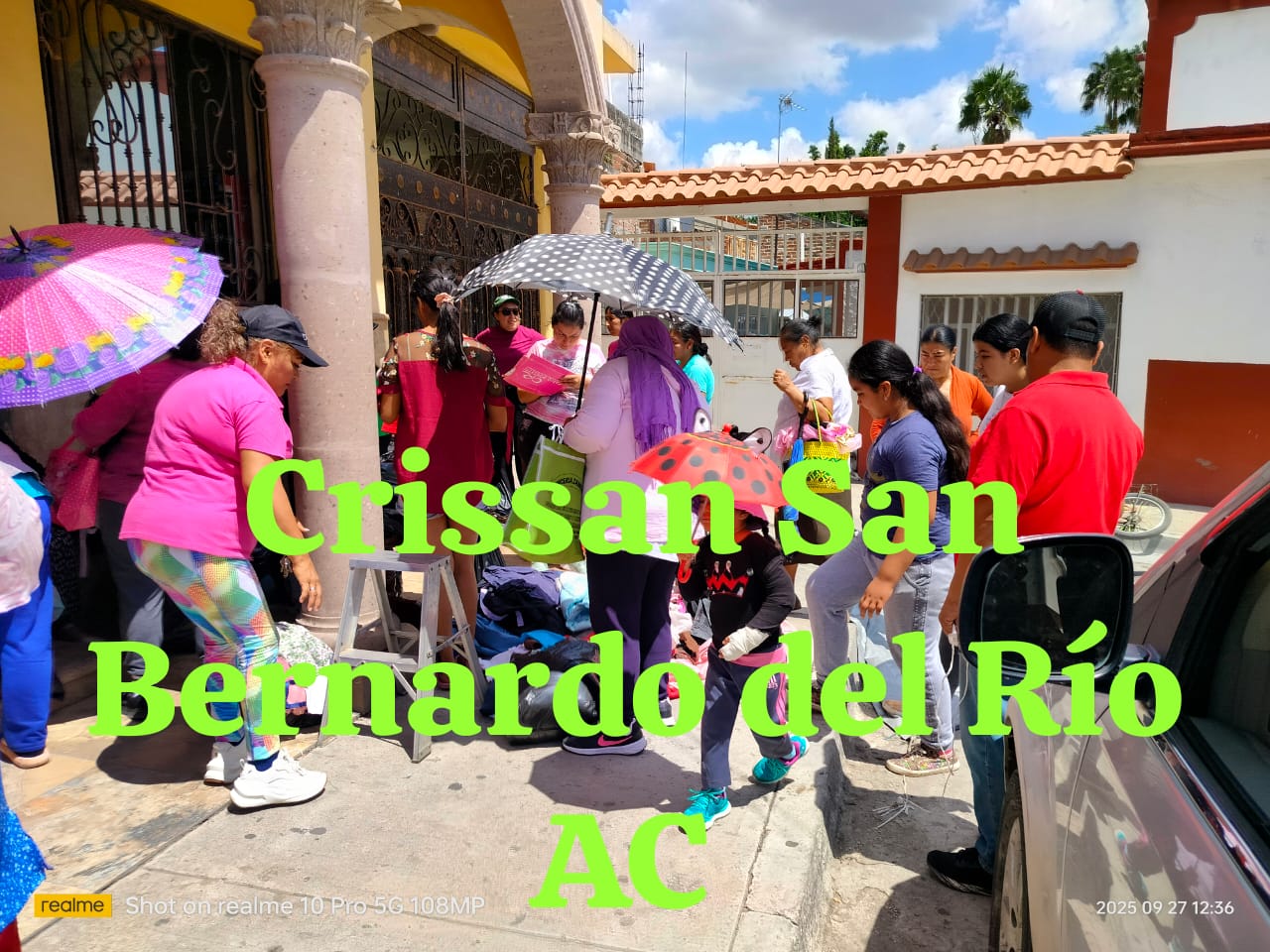 BRIGADA CRISSAN VALLE DE SANTIAGO EN RINCON DE PARANGUEO TOTAL EXITO.