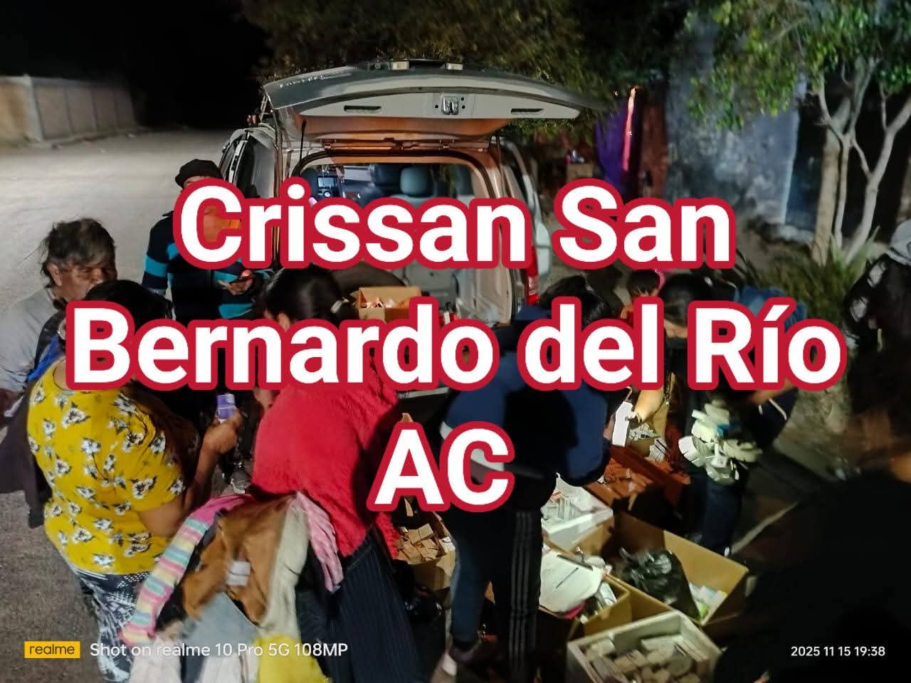 EXITOSAS LAS BRIGADAS NOCTURNAS EN CRISSAN SEDE NACIONAL VALLE DE SANTIAGO.