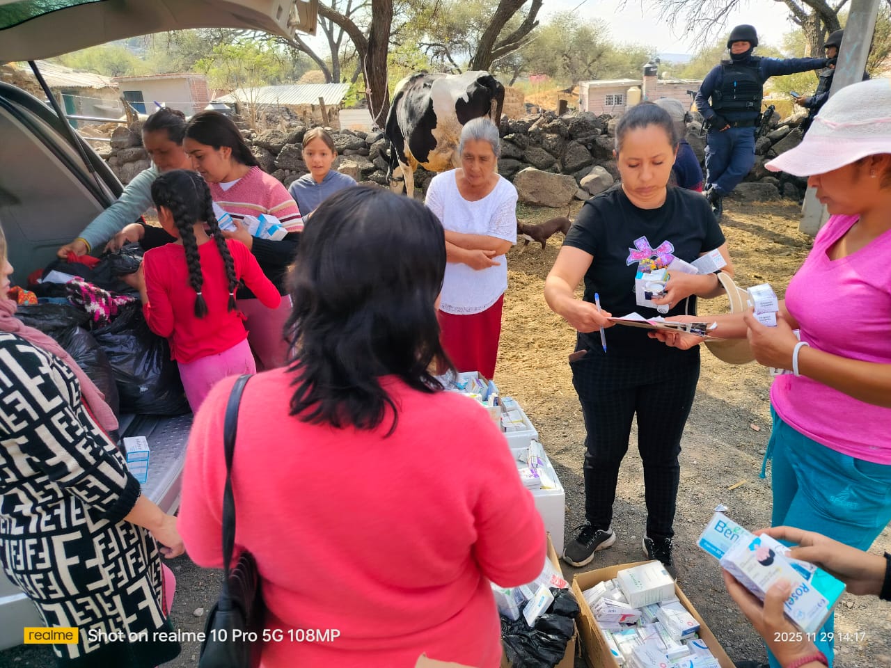 MUCHISIMAS GRACIAS A COMUNIDAD DEL NACIMIENTO, VALLE DE SANTIAGO.