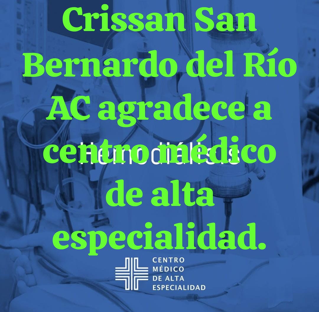 GRACIAS CENTRO MEDICO DE ALTA ESPECIALIDAD POR SU BUEN CORAZON.