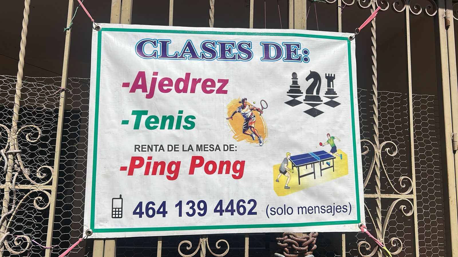 CRISSAN SAN BERNARDO DEL RIO,A.C. AGRADECE AL MAESTRO DE AJEDREZ.