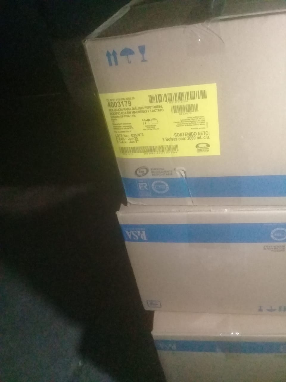 CRISSAN SEDE SALAMANCA PONE A DISPOSICION DE LA CIUDADANIA SALMANTINA CAJAS DE DIALISIS.