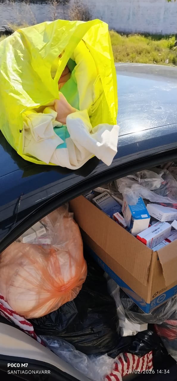 GRAN BRIGADA DE CRISSAN SAN BERNARDO DEL RIO,A.C. EN VALLE DE SANTIAGO ENTREGANDO MEDICINA, ROPA, ETC COLONIA LA LOMA.