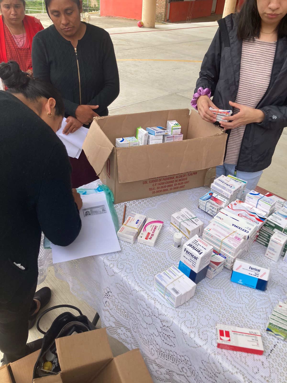 CONTINUA LA AYUDA EN SAN ANTONIO CAÑADA, PUEBLA.