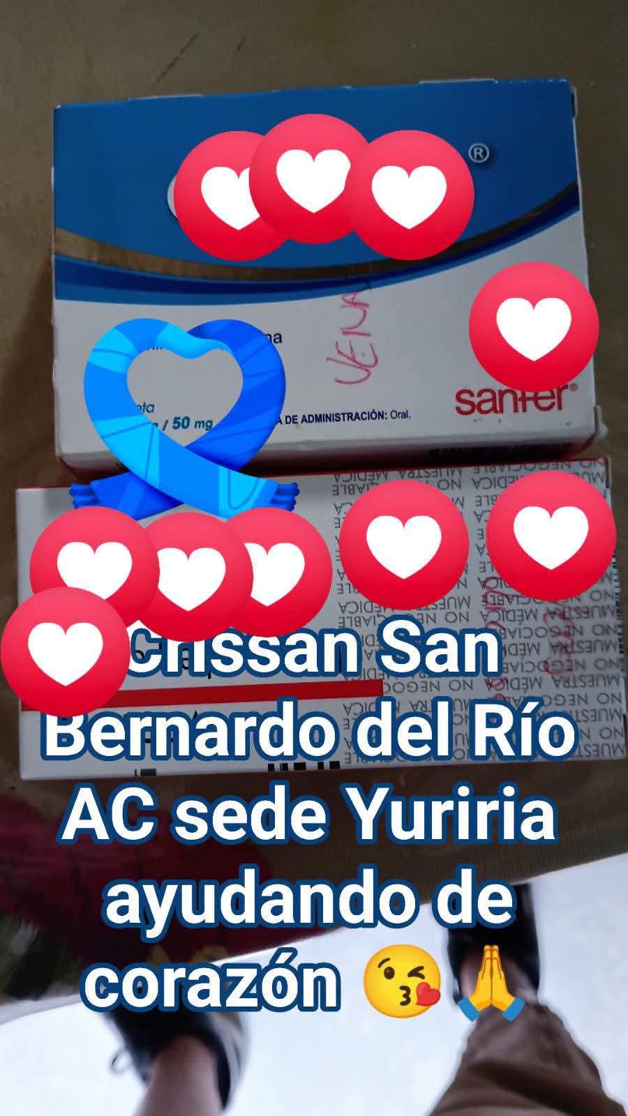 CRISSAN YURIRIA ENTREGANDO MAS MEDICINA EN TAN BELLO MUNICIPIO.