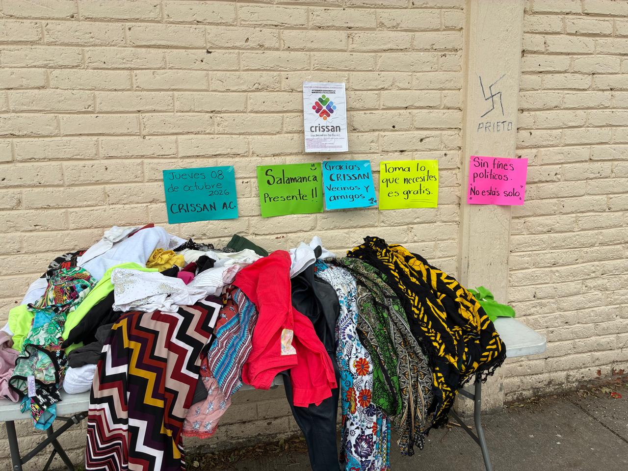GRACIAS A MAESTRA IRAYDA POR SU GRAN LABOR AL SER VOLUNTARIA CONSTANTE EN CRISSAN SEDE SALAMANCA.