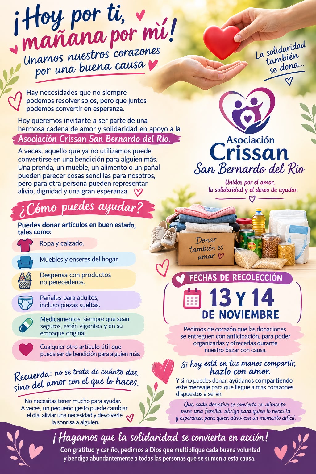 GRAN TRABAJO Y POR SUPUESTO EXCELENTE NOTICIA PARA CRISSAN SEDE SALAMANCA.